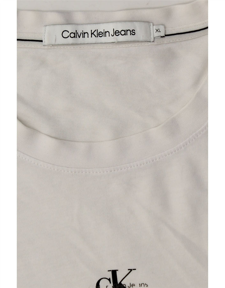 Calvin Klein Jeans muška majica kratkih rukava XL Bijela