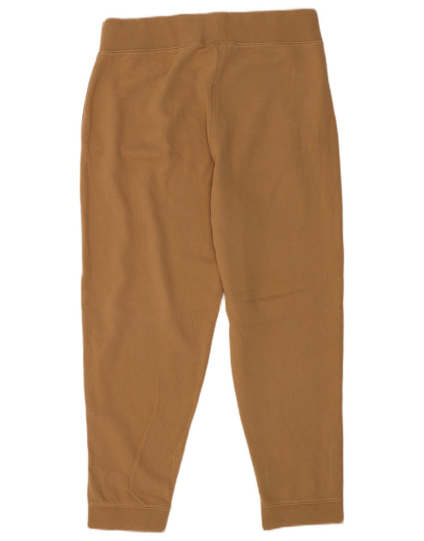 Hugo Boss Ženske joggers Capri hlače UK 16 Veliki smeđi pamuk