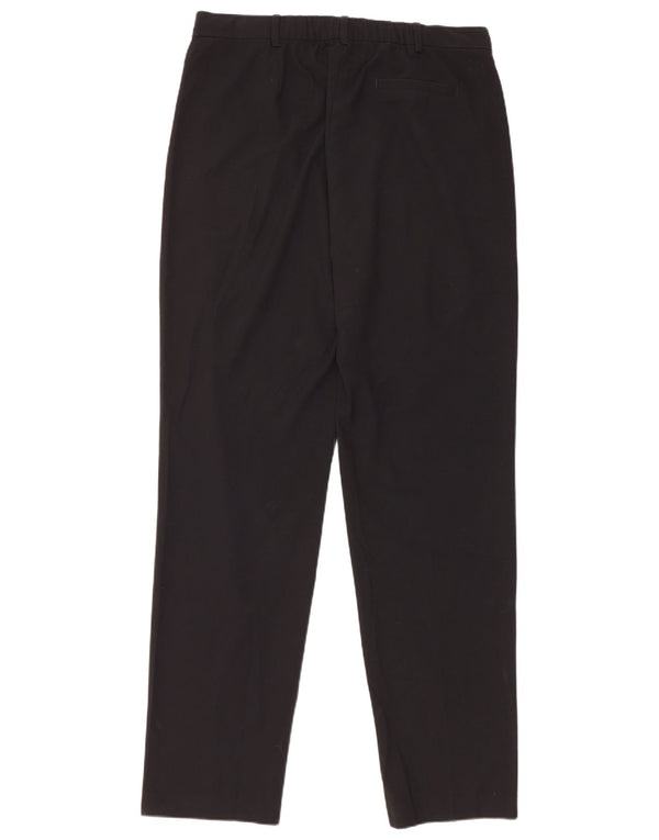 Marks & Spencer ženske chino hlače visokog struka UK 14 velike W34 L32 crne