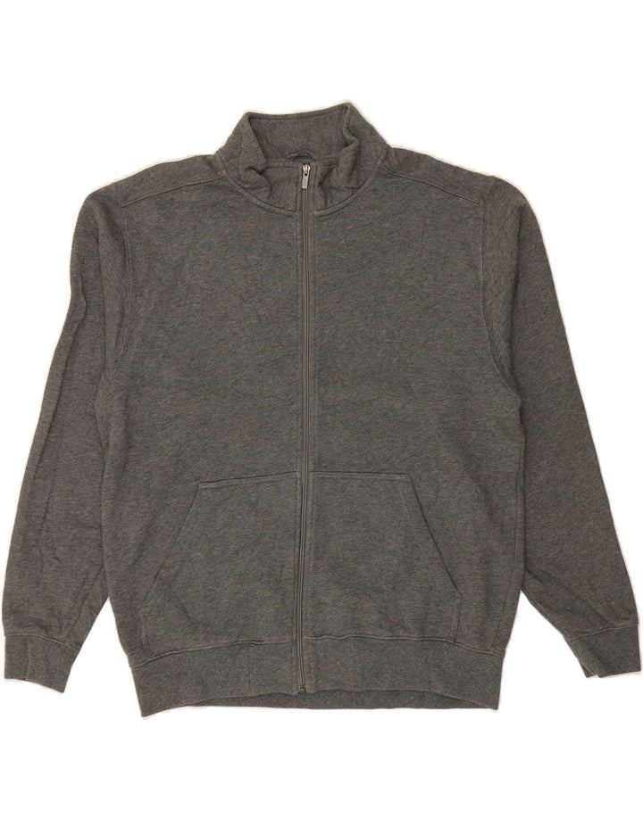 L.L.BEAN Mens Tracksuit Top Jacket Medium Grey Cotton Vintage L.L.Bean and Second-Hand L.L.Bean from Messina Hembry 