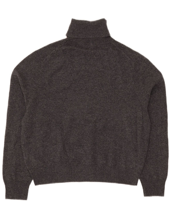 Massimo Dutti Ženski kratki pulover s ovratnikom UK 10 Small Gray