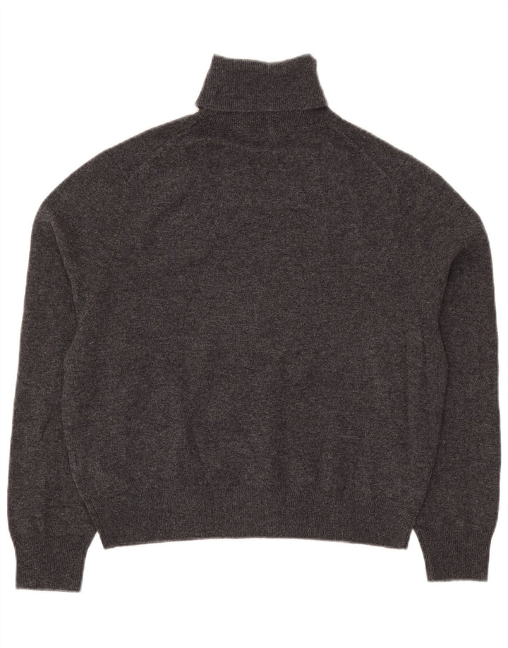 Massimo Dutti Ženski kratki pulover s ovratnikom UK 10 Small Gray