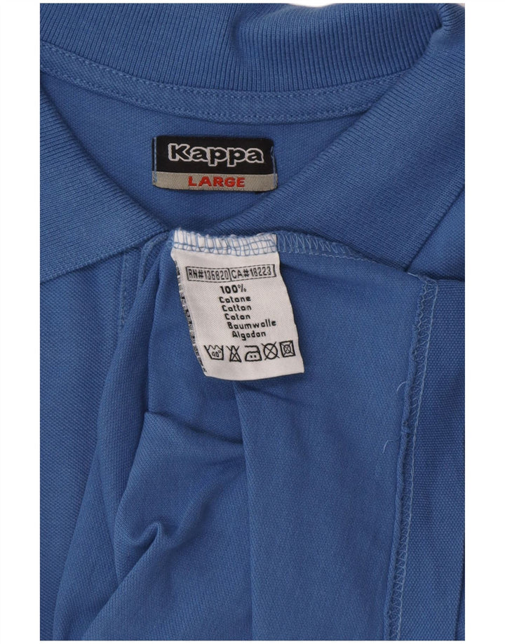 KAPPA muška polo majica Large Blue Pamuk