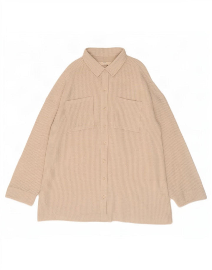 Marks & Spencer ženska prevelika košulja bluza UK 16 Large Off bijela viskoza