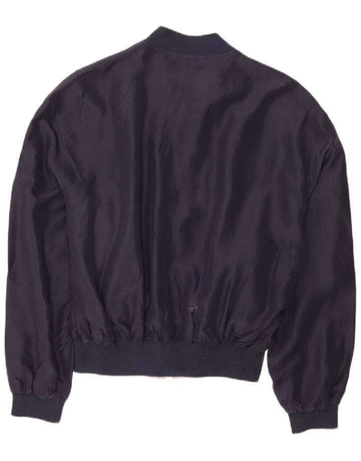VINTAGE muška reverzibilna bomber jakna IT 54 2XL bež svila
