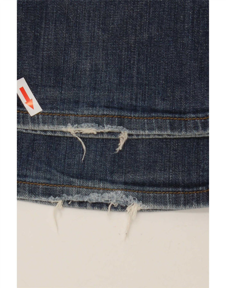 Levi's ženske 627 ravne traperice W28 L30 plavi pamuk