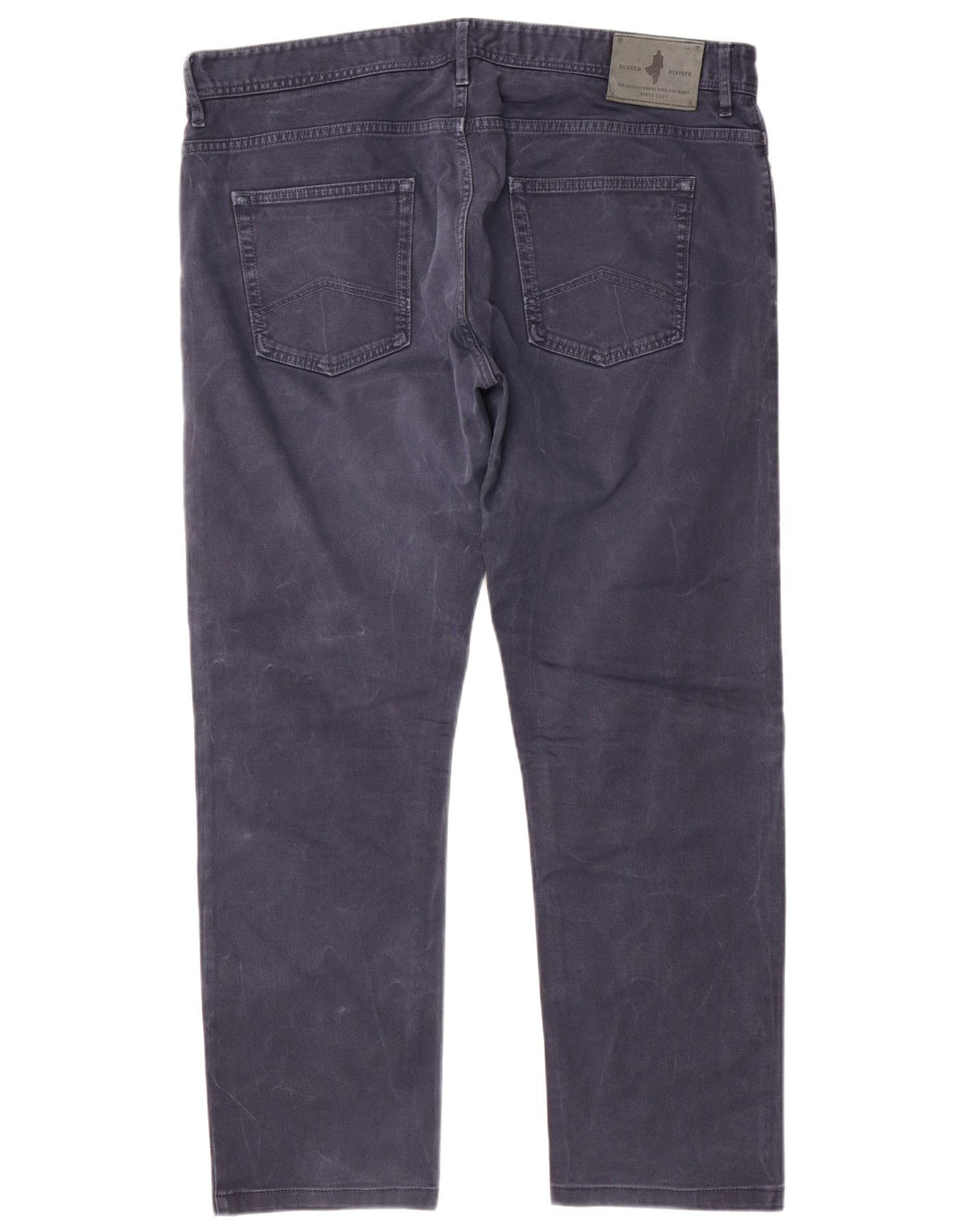 Marlboro Classics Mens Regular Tapered Jeans W38 L30 Navy Blue Pamuk