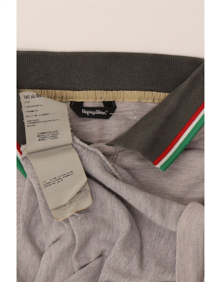 Refrigiwear muška polo majica mala siva pamučna