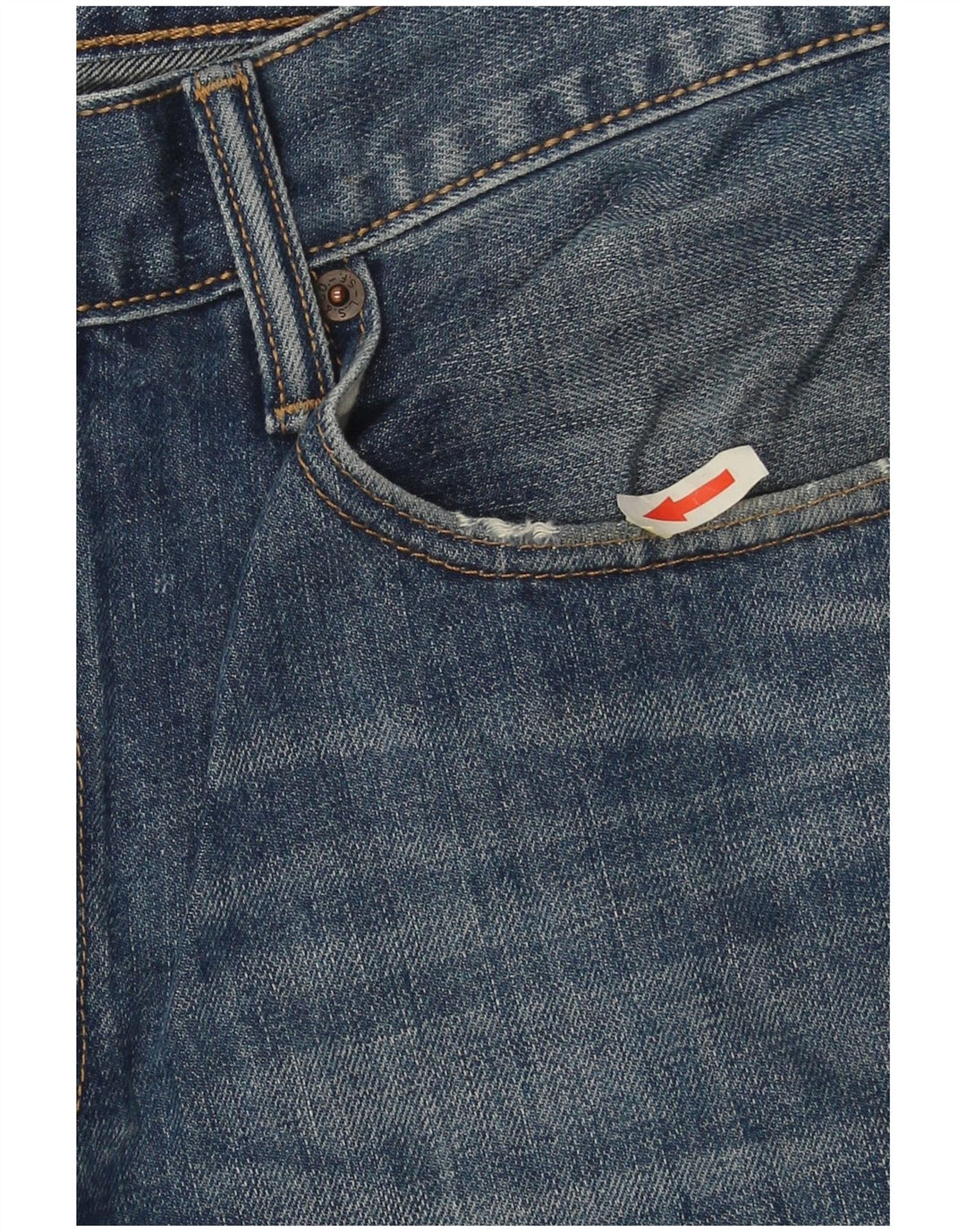 Levi's Mens 508 Regular Tapered Jeans W33 L34 Plavi pamuk