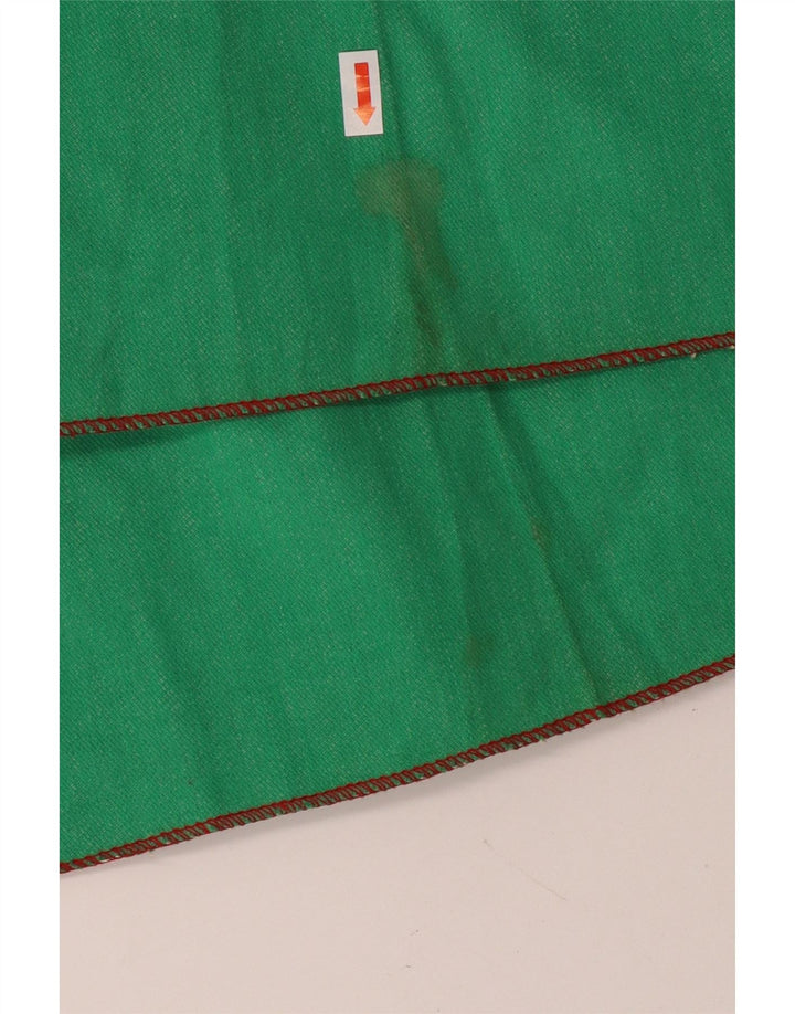 Chic ženske lepršave ležerne hlače IT 40 male W24 L28 zelene