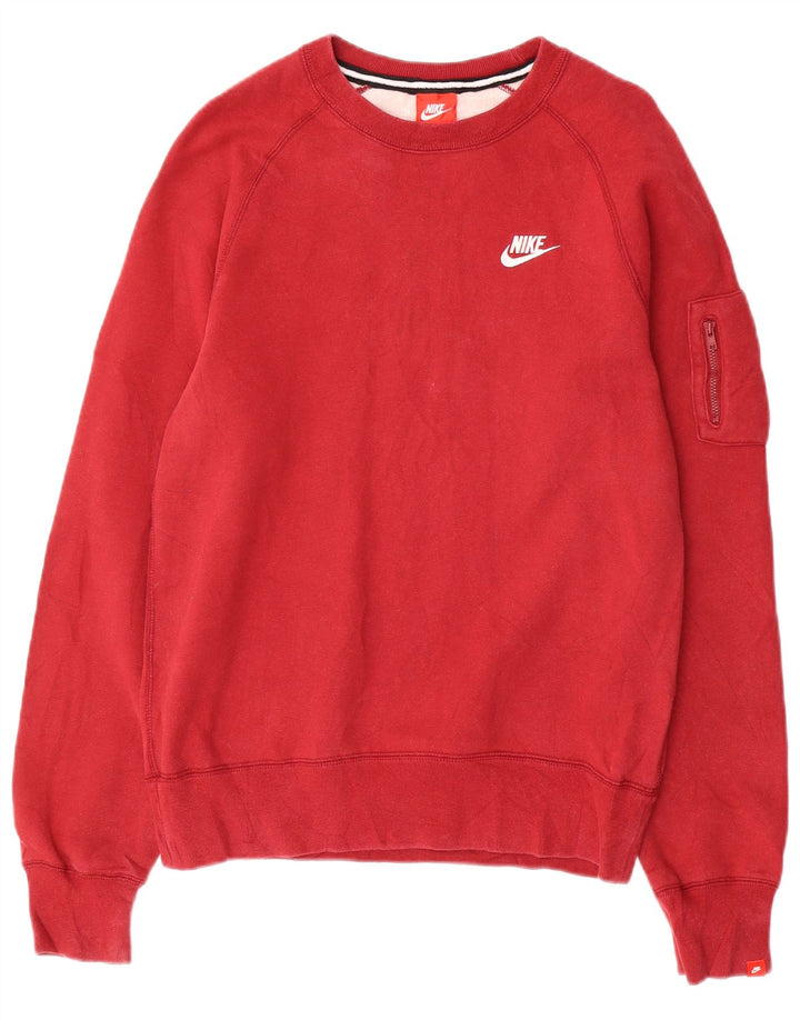 Nike muški džemperi mali crveni pamuk