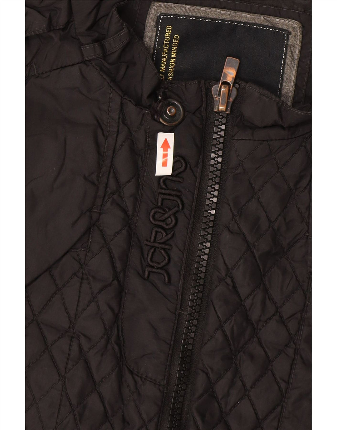 Jack & Jones muška prošivena jakna UK 44 2XL sivi najlon