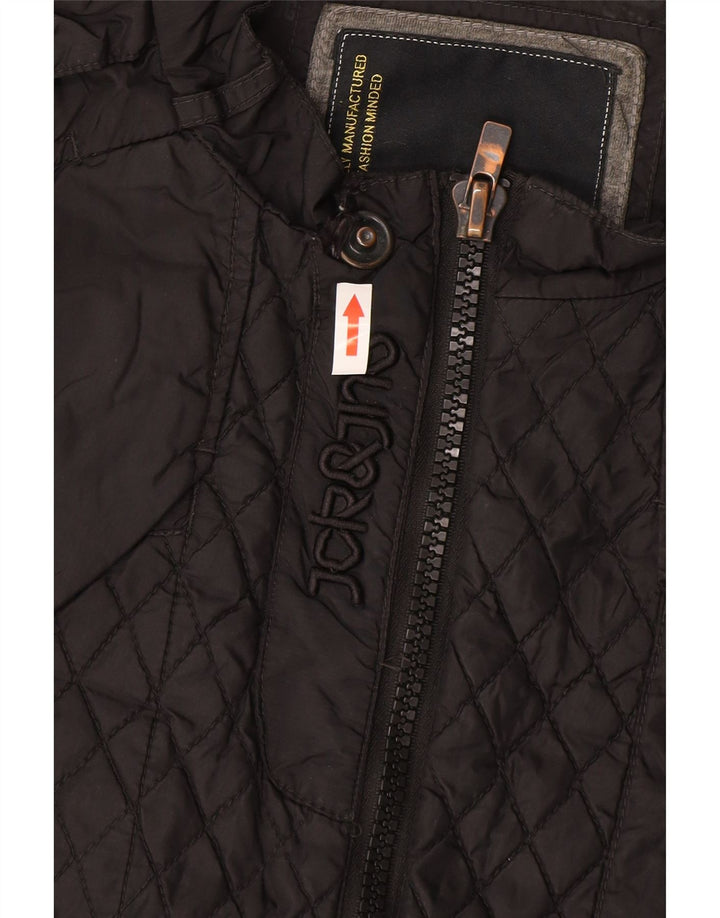 Jack & Jones muška prošivena jakna UK 44 2XL sivi najlon