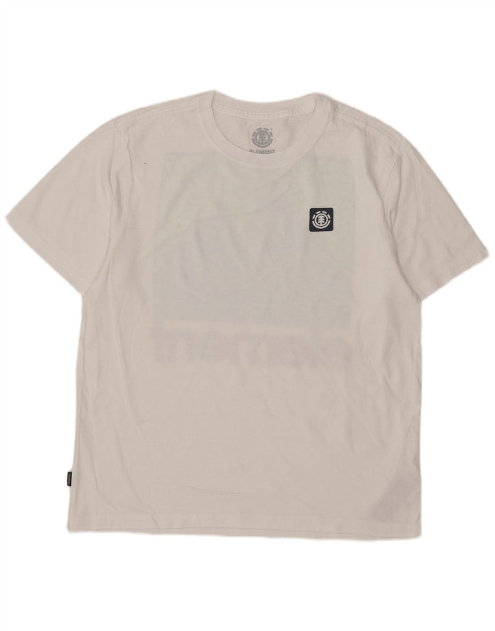 Element Muška majica kratkih rukava Regular kroja Mali bijeli pamuk