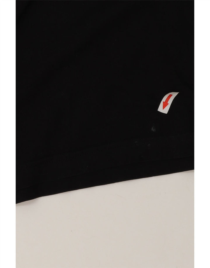 ADIDAS muška majica kratkih rukava Srednji crni pamuk