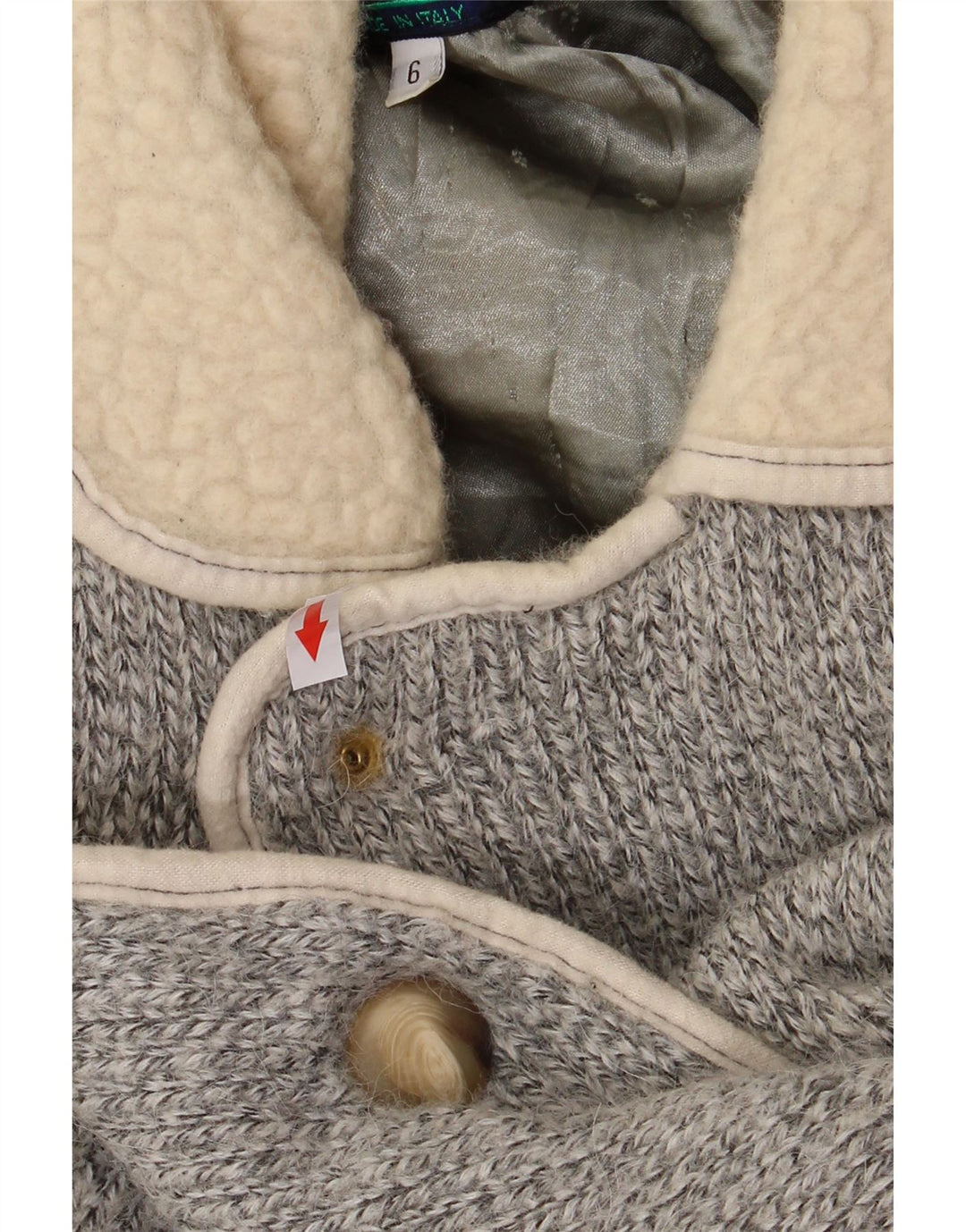 LOLI WOLF muški kardigan pulover XL u sivoj boji