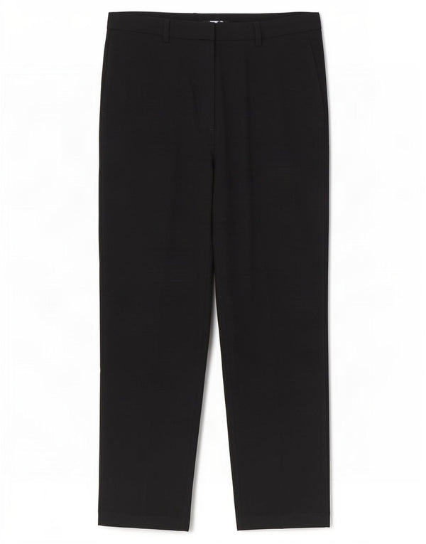 Marks & Spencer ženske hlače ravnog odijela UK 16 Large W38 L29 crne