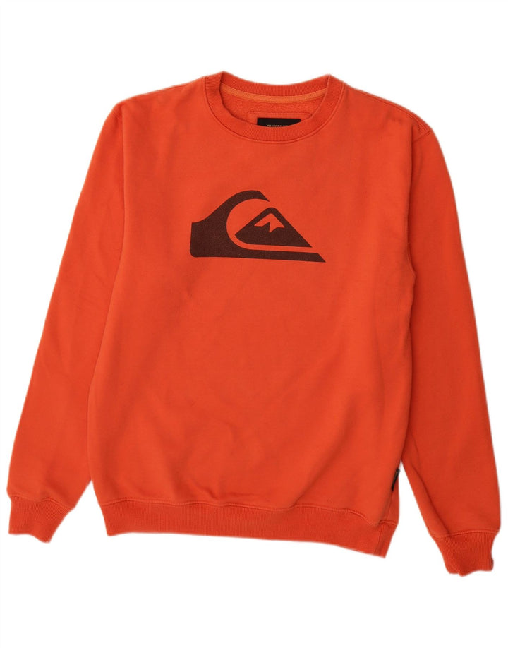 Quiksilver muška majica s grafičkim motivima Mali narančasti poliester