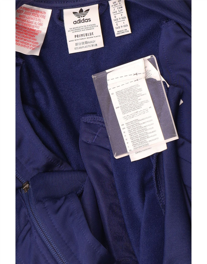 Gornja jakna trenirke ADIDAS Prime Blue Graphic 9-10 godina tamnoplava