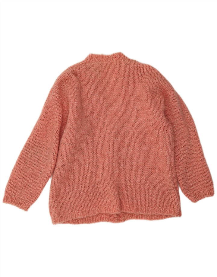 Vintage ženski kardigan džemper XL ružičaste boje