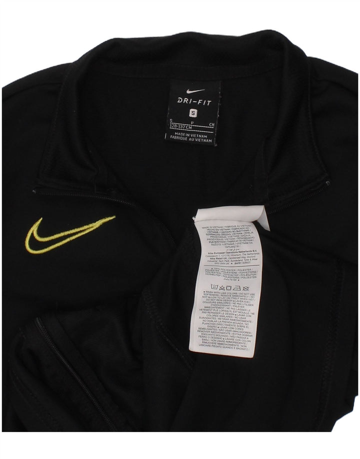 Nike Boys Graphic Trenirka Top 8-9 Years Small Black Poliester