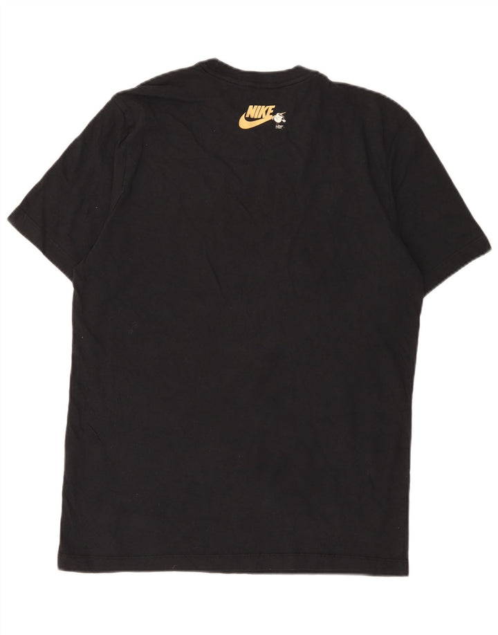 Nike Muška majica kratkih rukava srednje veličine crni pamuk