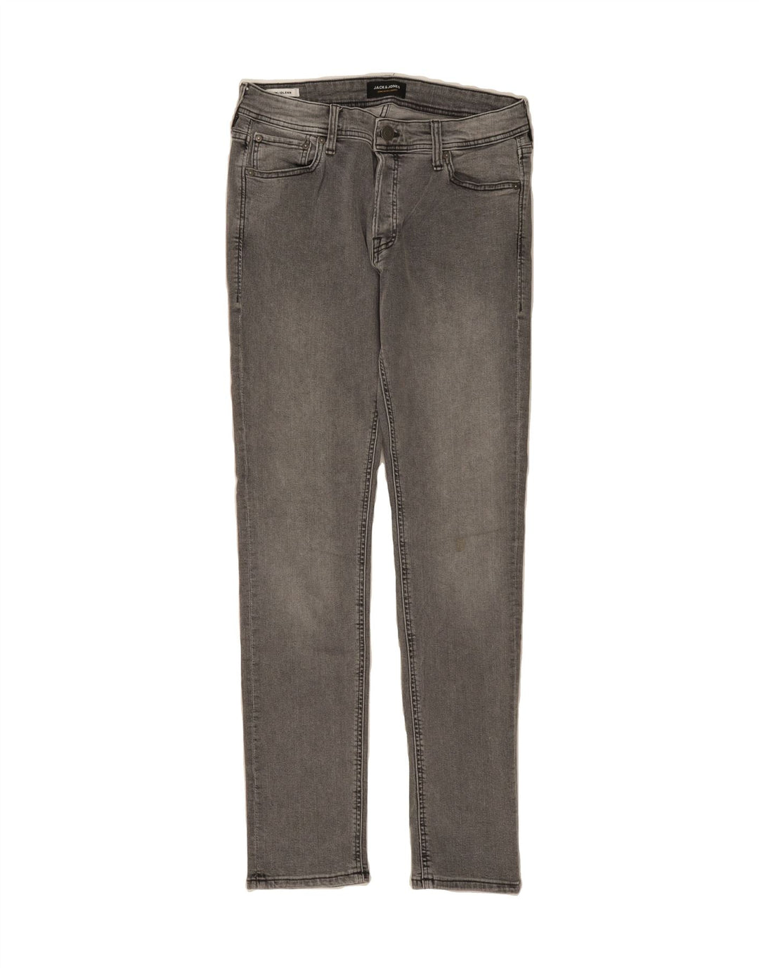 JACK & JONES Womens GLENN Slim Jeans W32 L34  Grey Cotton Vintage Jack & Jones and Second-Hand Jack & Jones from Messina Hembry 