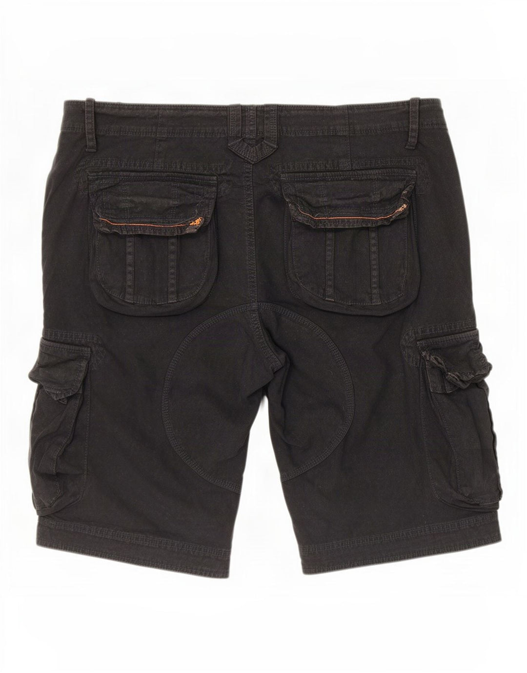 Superdry muške kargo kratke hlače 2XL W38 crni pamuk