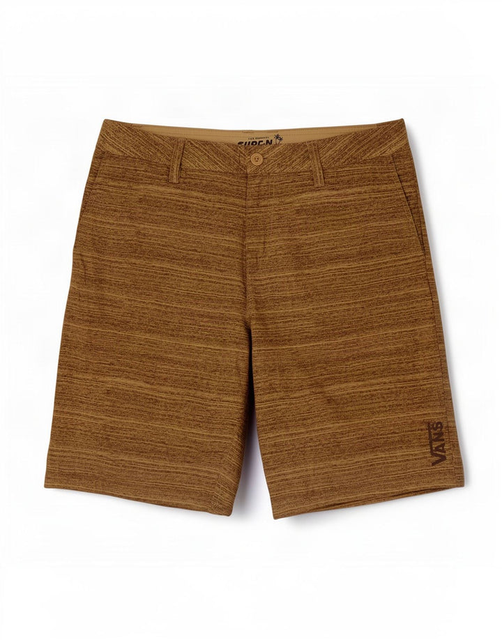Vans muške chino kratke hlače W32 srednje kaki pruge