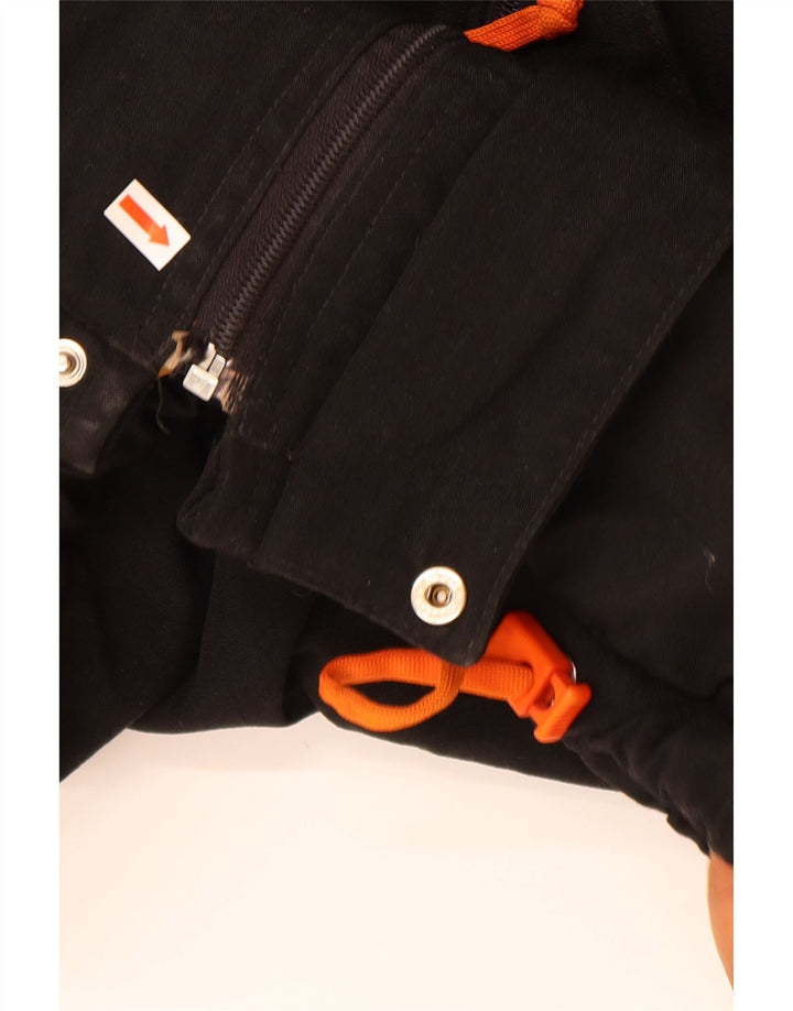 NAPAPIJRI muška vjetrovka s kapuljačom UK 38 srednje crna poliamidna