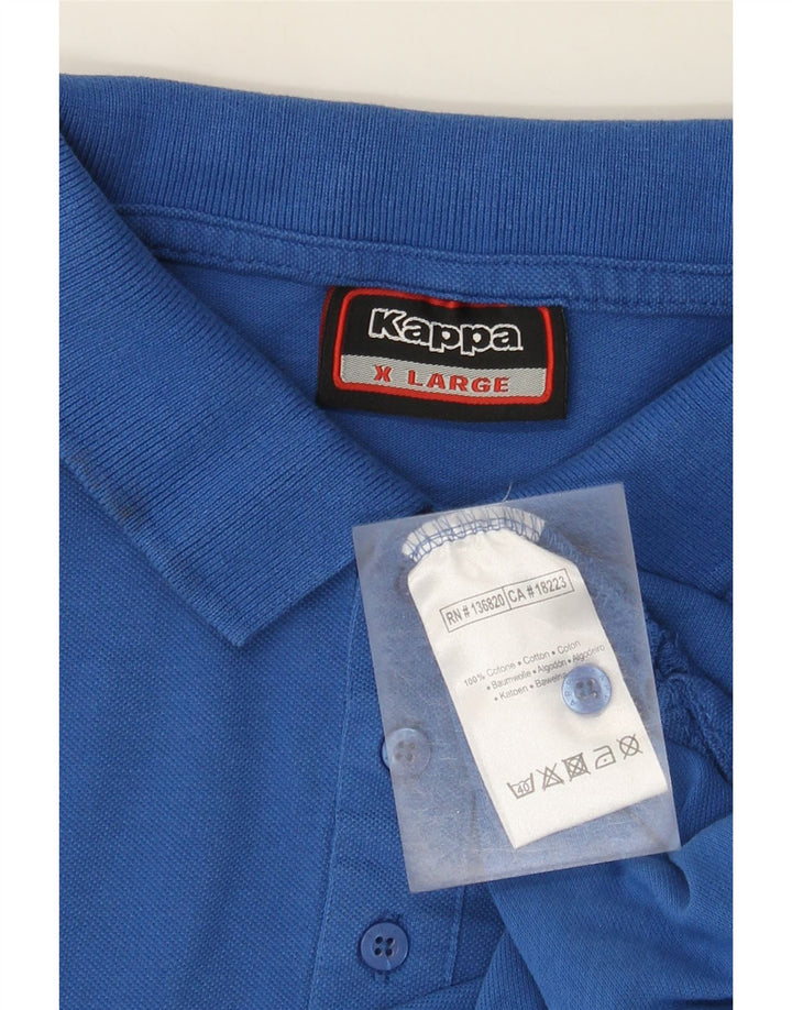 Kappa muška polo majica XL plavi pamuk