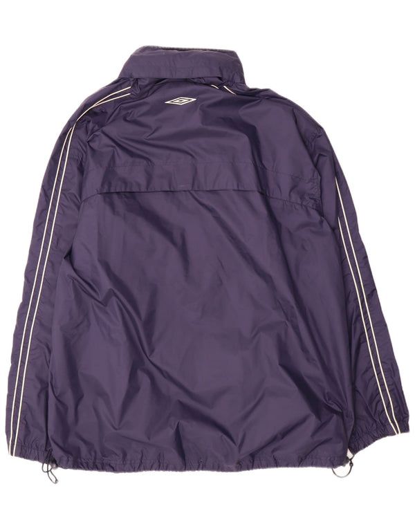 Umbro muška gornja jakna za trenirku UK 42 XL tamnoplavi najlon