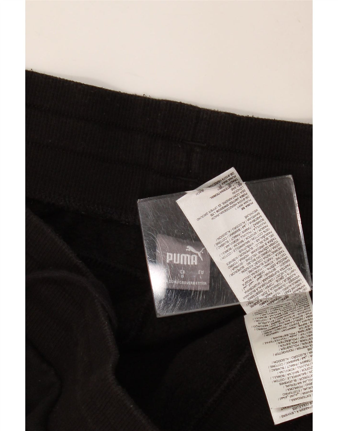PUMA Muška trenirka Hlače Joggers Large Black Pamuk
