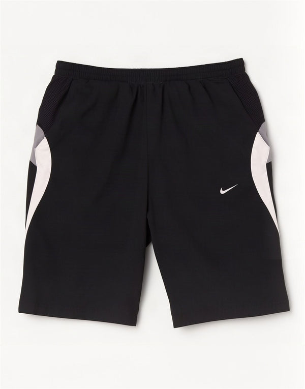 Nike muške sportske kratke hlače male crne poliesterske boje
