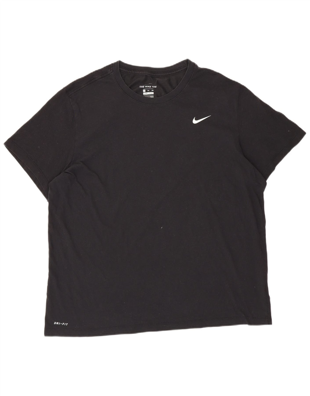 NIKE muška Dri Fit majica kratkih rukava 2XL crni pamuk