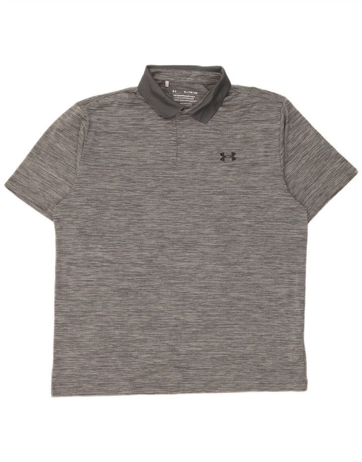Under Armour muška polo majica XL sivi pjegavi poliester