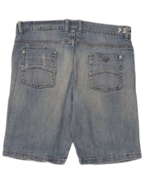 Armani Boys Traper kratke hlače 15-16 godina W34 plavi pamuk