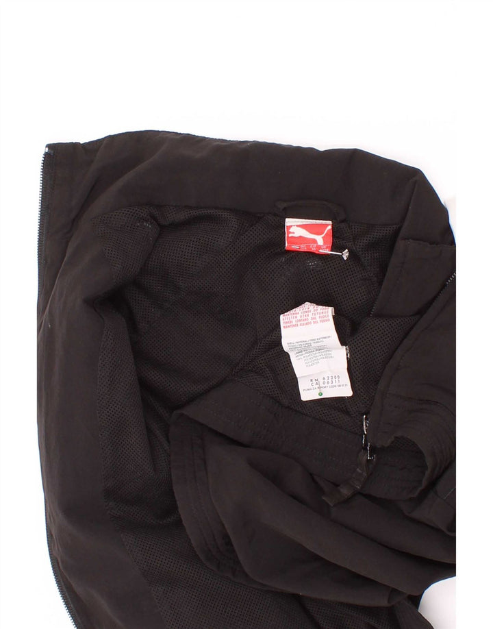 Gornja jakna trenirke Puma Boys Graphic 9-10 Years Black Colourblock