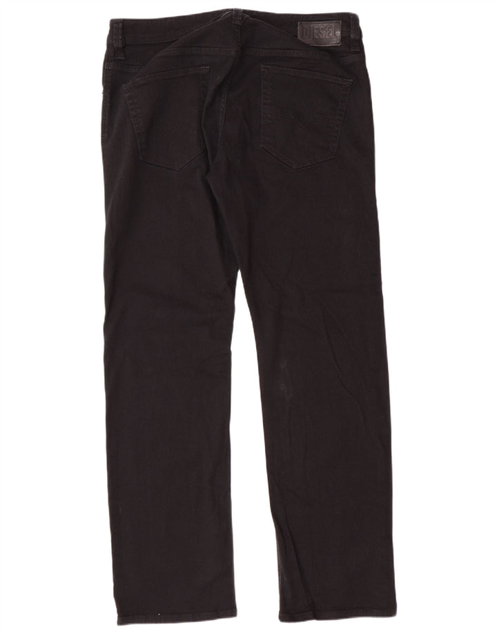 DIESEL Muške ravne traperice Larkee W36 L32 crni pamuk