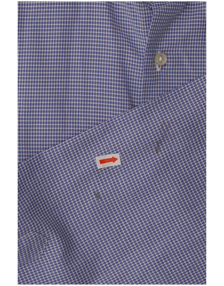 FAY muška košulja, veličina 42 16 1/2 pamuk s velikim plavim točkama