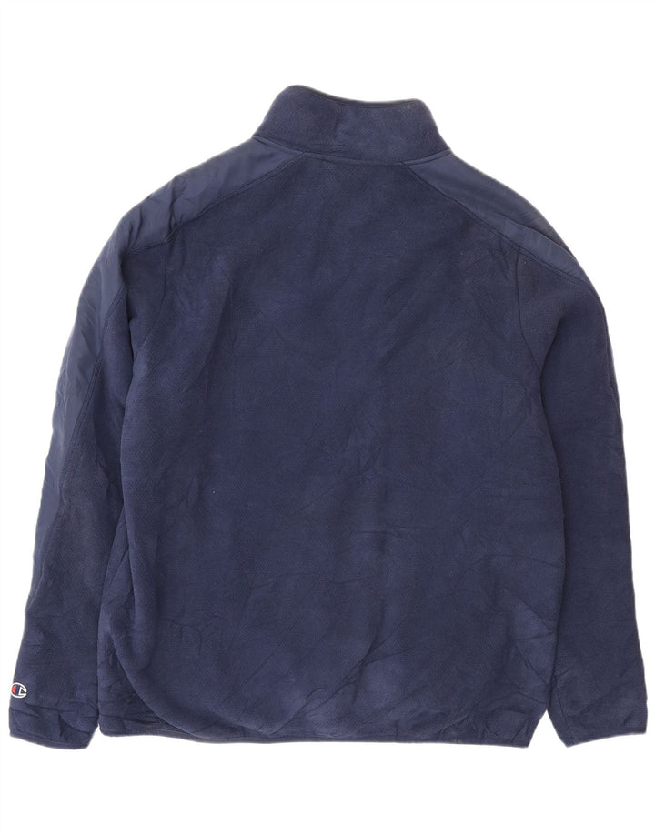 Champion muška šerpa jakna UK 42 XL tamnoplavi poliester