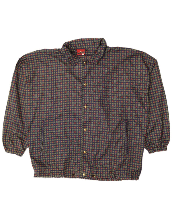 VINTAGE muška velika bomber jakna UK 40 na velike plave točkice