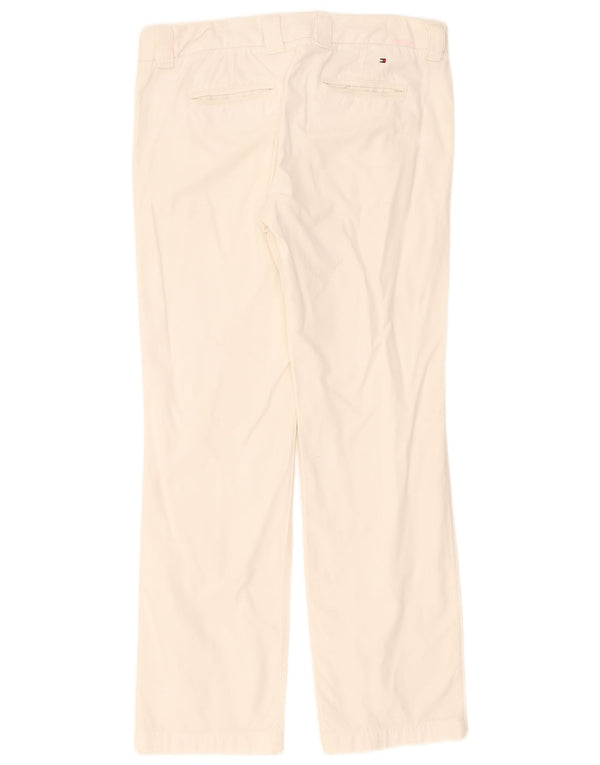 Tommy Hilfiger ženske ravne chino hlače US 4 male W32 L29 bijele