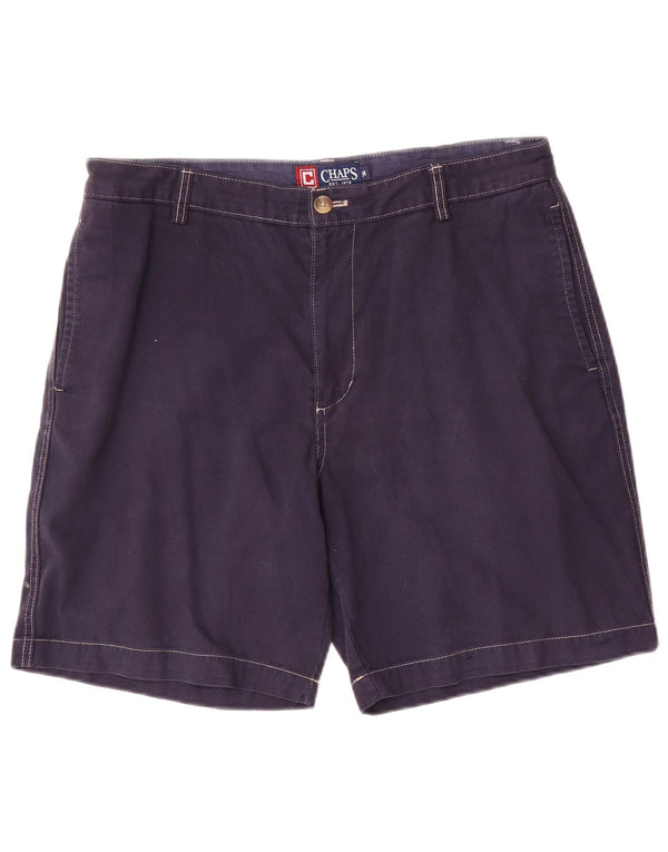 Chaps Mens Chino kratke hlače Large W34 tamnoplavi pamuk