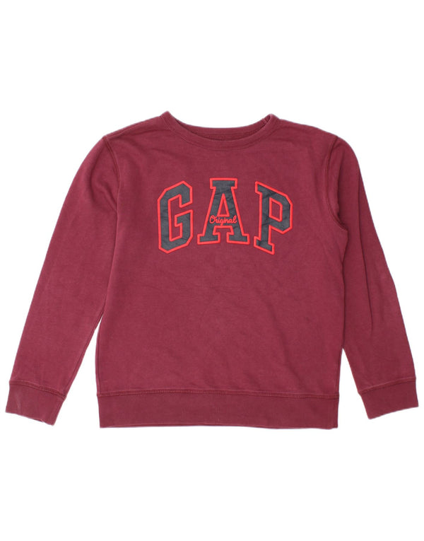 Gap Boys Graphic Sweatshirt Džemper 14-15 godina 2XL Bordo