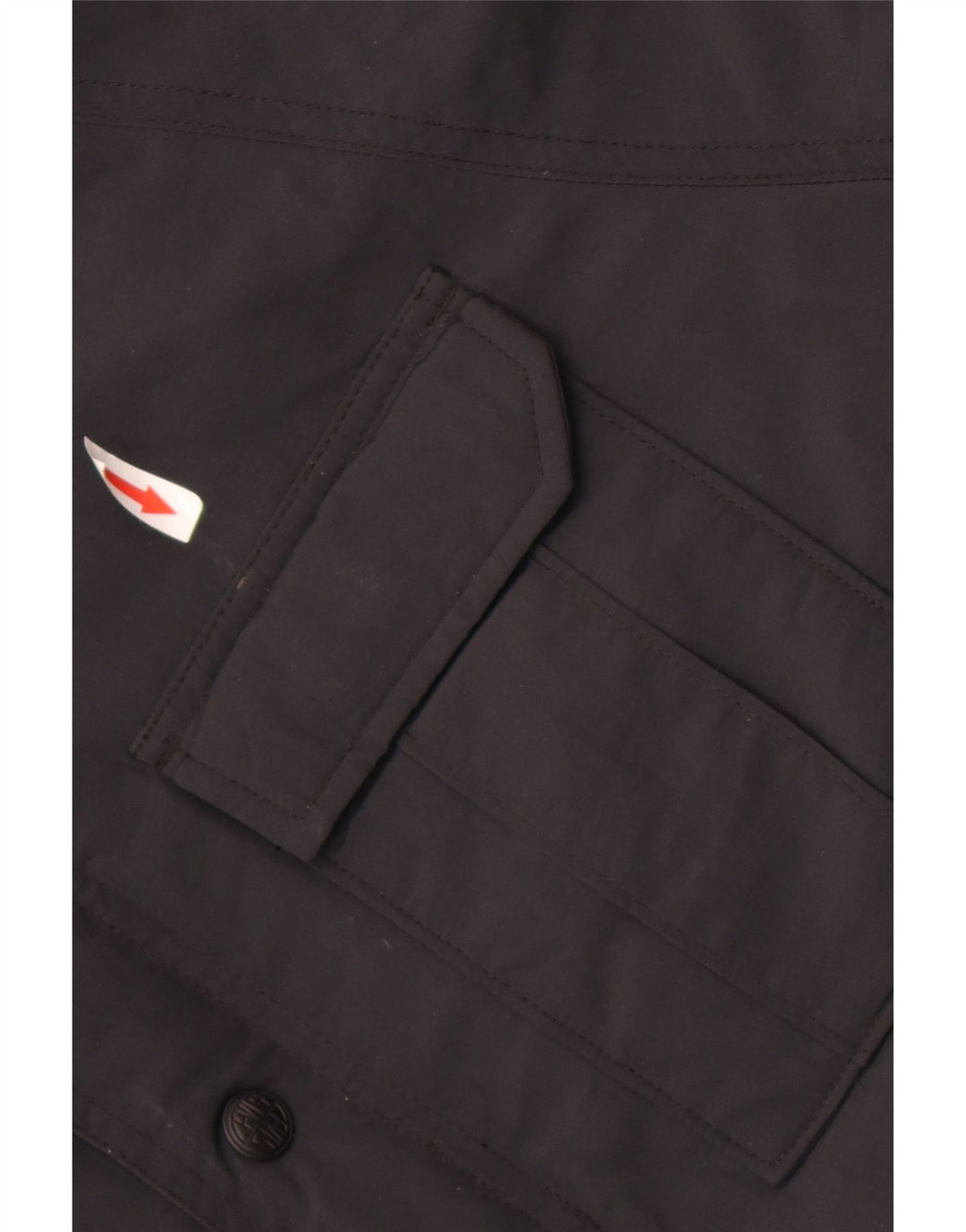 Levi's muška podstavljena jakna s kapuljačom UK 38 srednji crni poliamid