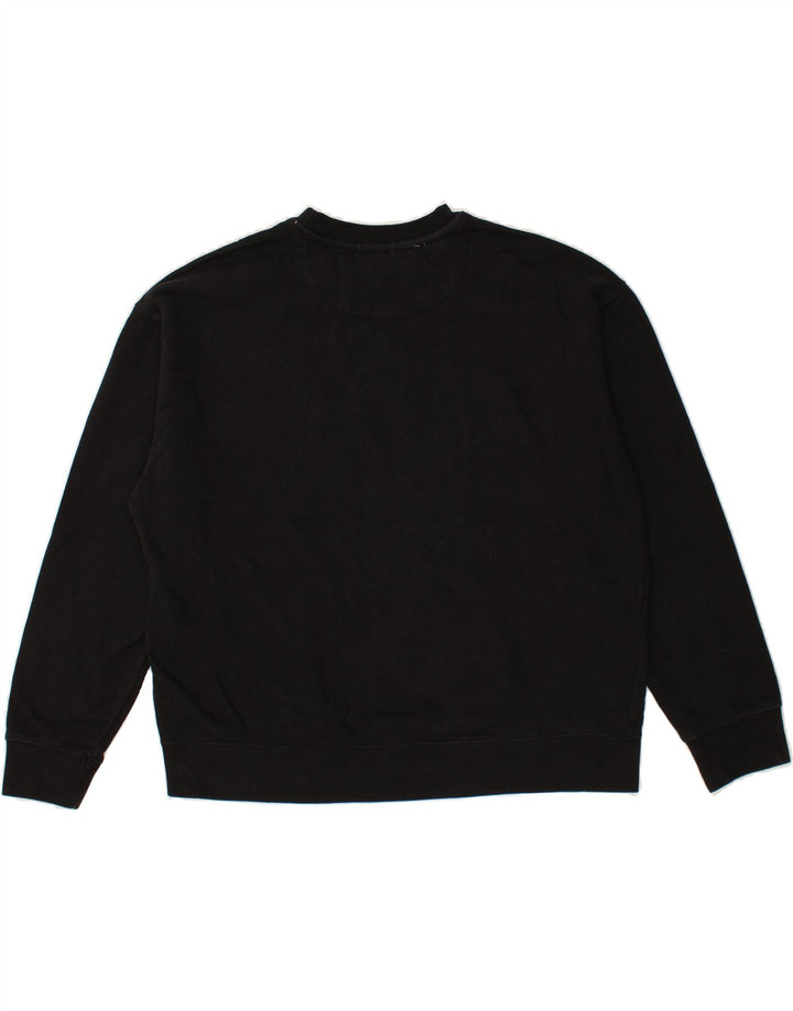 EDDIE BAUER Mens Sweatshirt Jumper XL Black Vintage Eddie Bauer and Second-Hand Eddie Bauer from Messina Hembry 