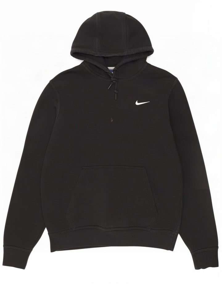 Nike muška majica s kapuljačom Srednje crni pamuk