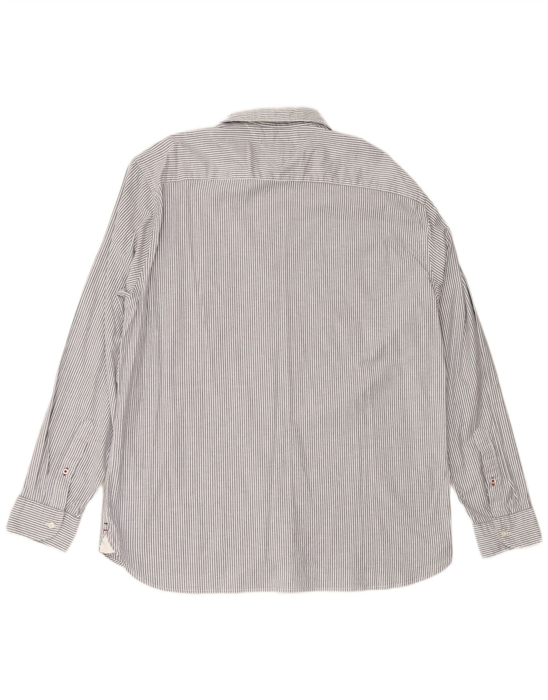 TOMMY HILFIGER Muška košulja standardnog kroja 2XL, sivi pamuk na pruge