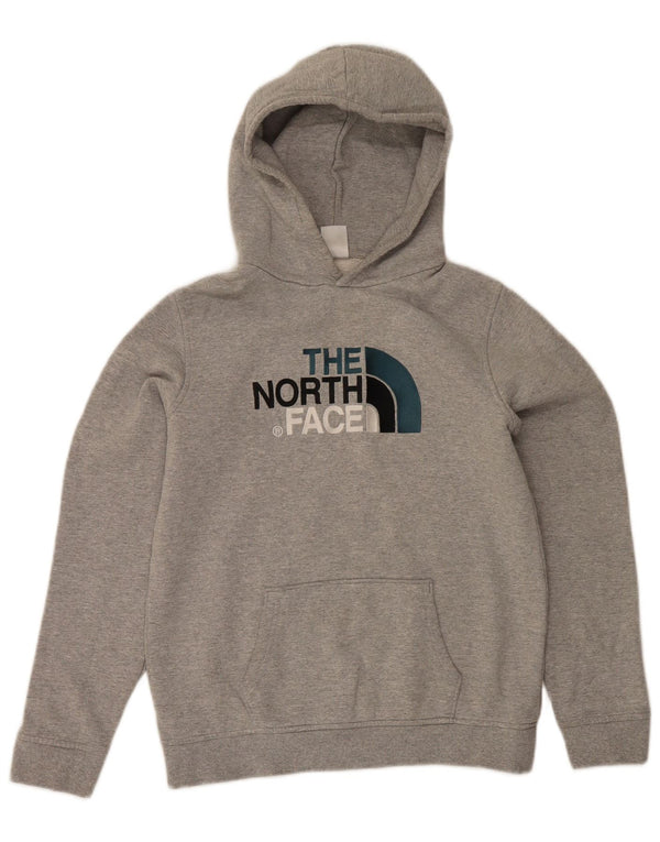 The North Face Boys Graphic majica s kapuljačom 14-15 godina XL sivi pamuk